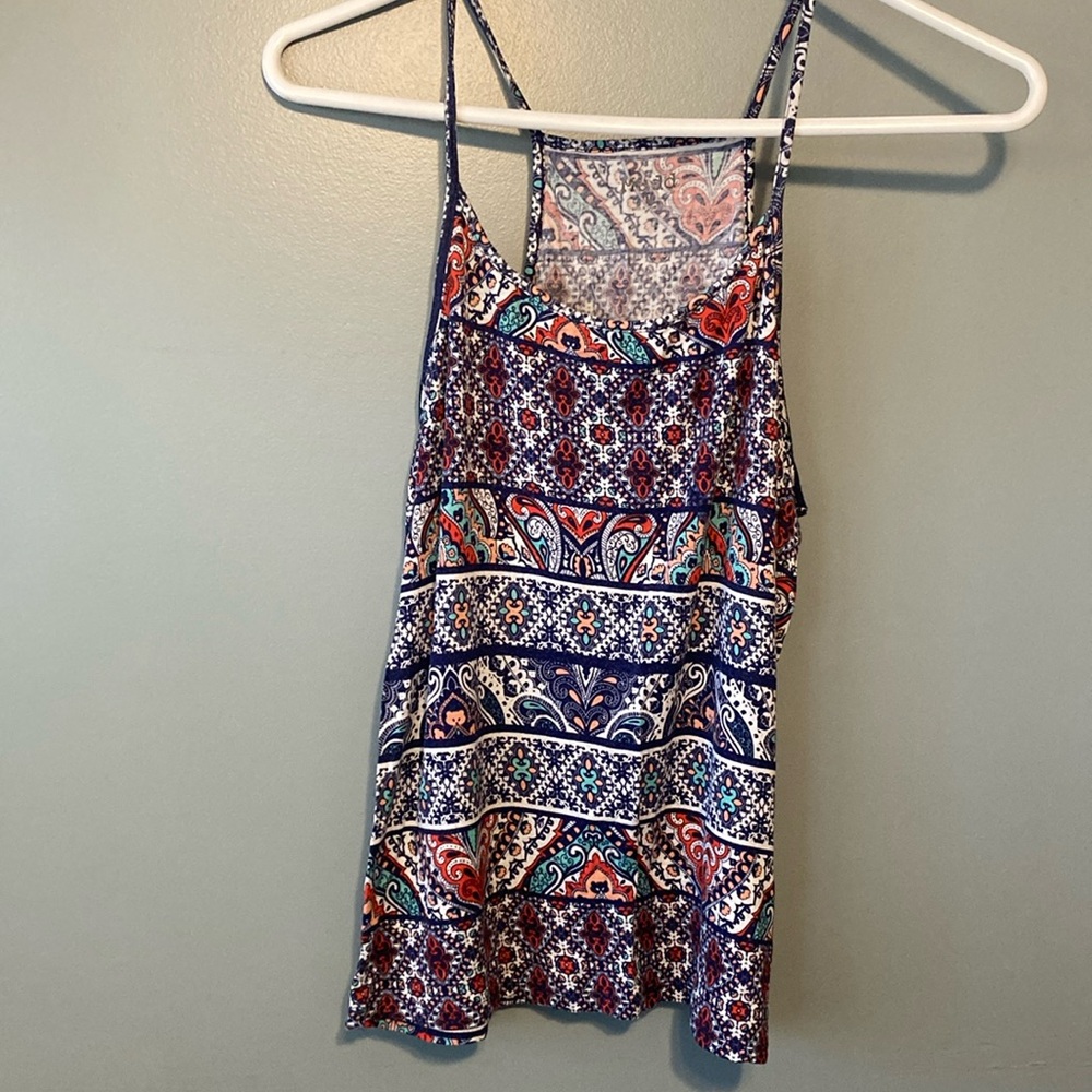 Mudd Racer-back Tank Top